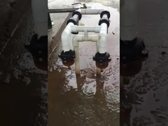 Automatische afvoerklep op luchtcompressor