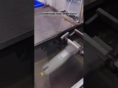 Gecomprimeerde luchtfilter om stofdeeltjes te verminderen